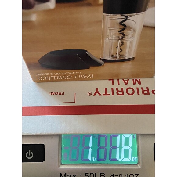 Electric Cordless Wine Bottle Opener Set Automatic Corkscrew with Foil Cutter - Picture 10 of 10